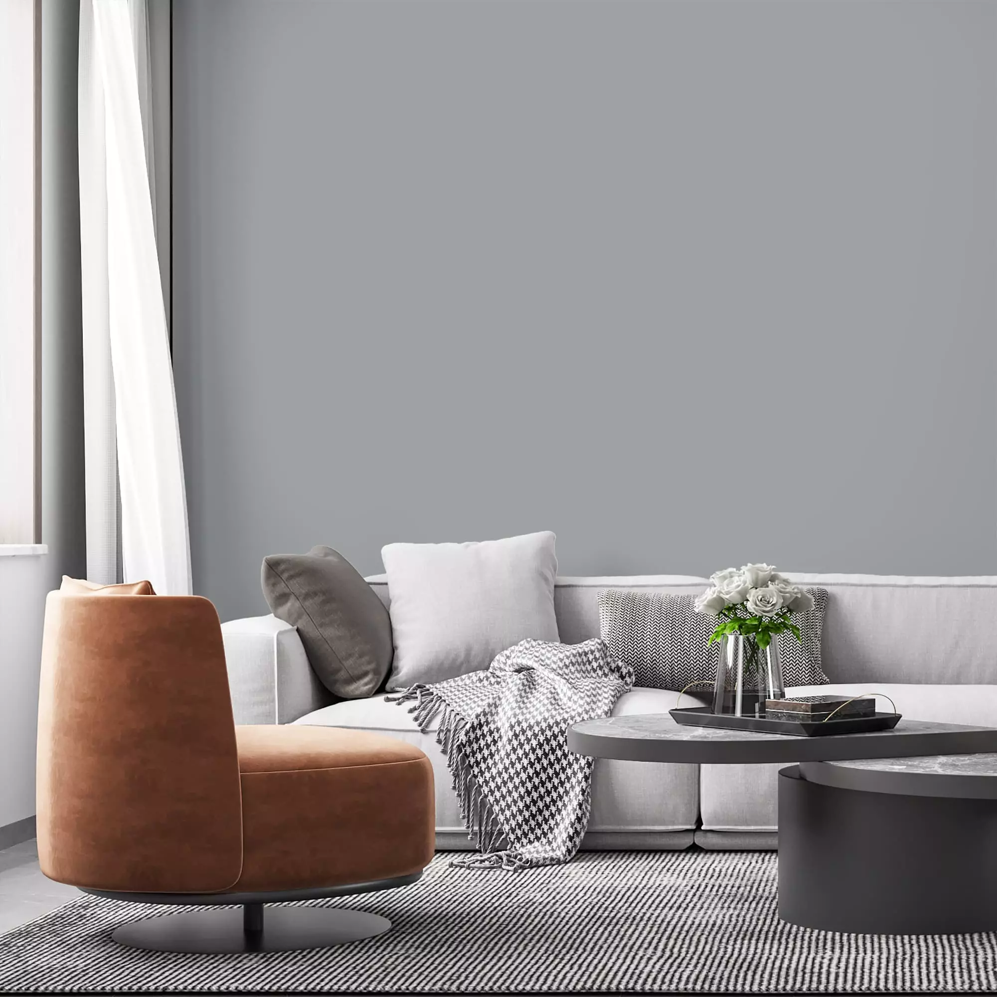 Интерьерная краска 67A STEEL GREY