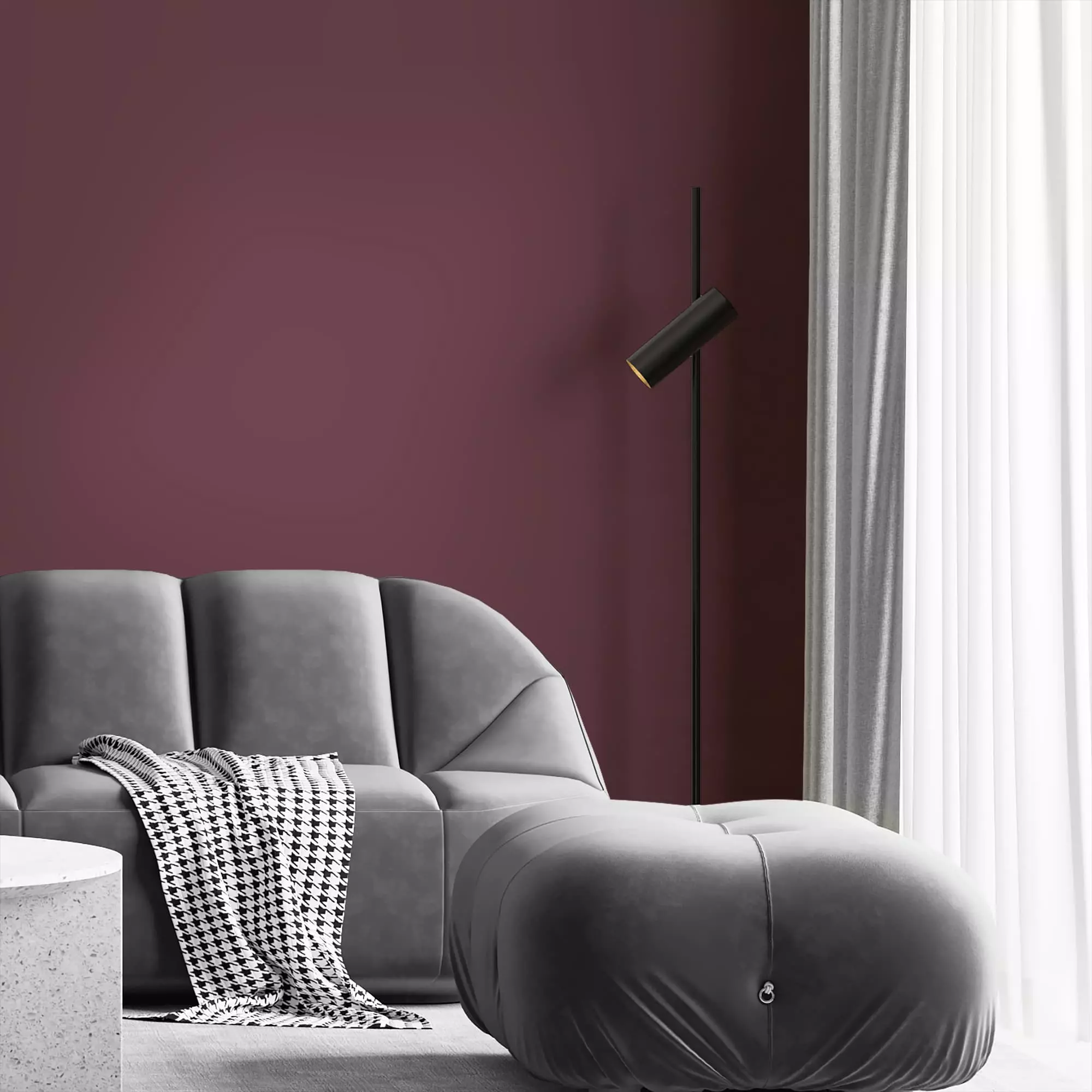 Интерьерная краска 147C SCARLETT