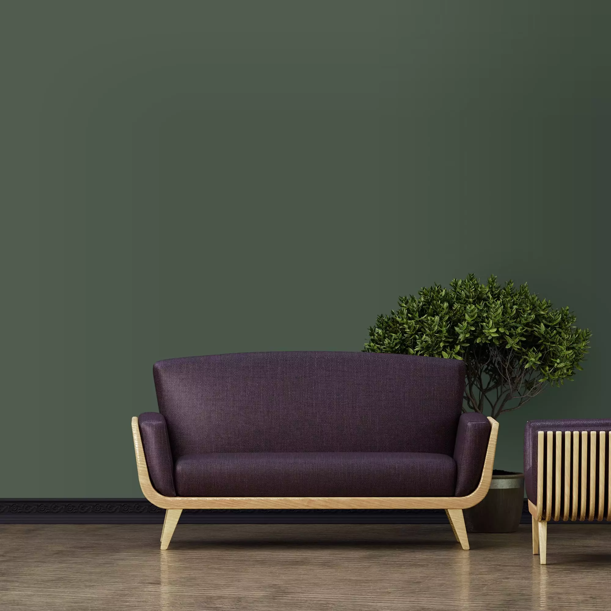 Интерьерная краска 225C ROYAL GREEN