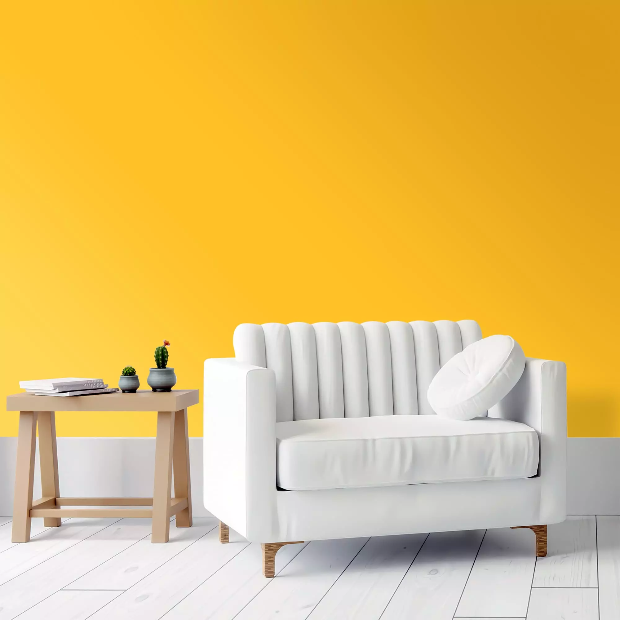 Интерьерная краска 268C SOLAR YELLOW